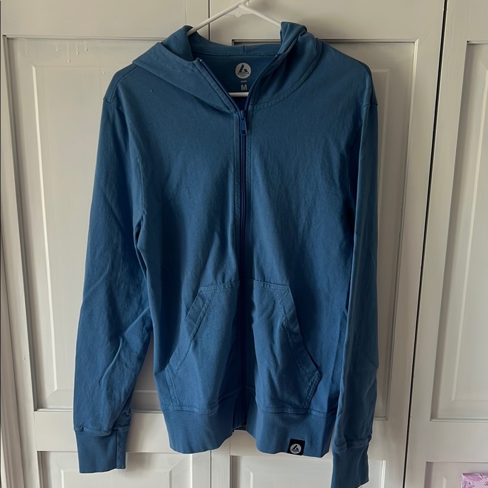 Men's Blue Hoodie Sweater